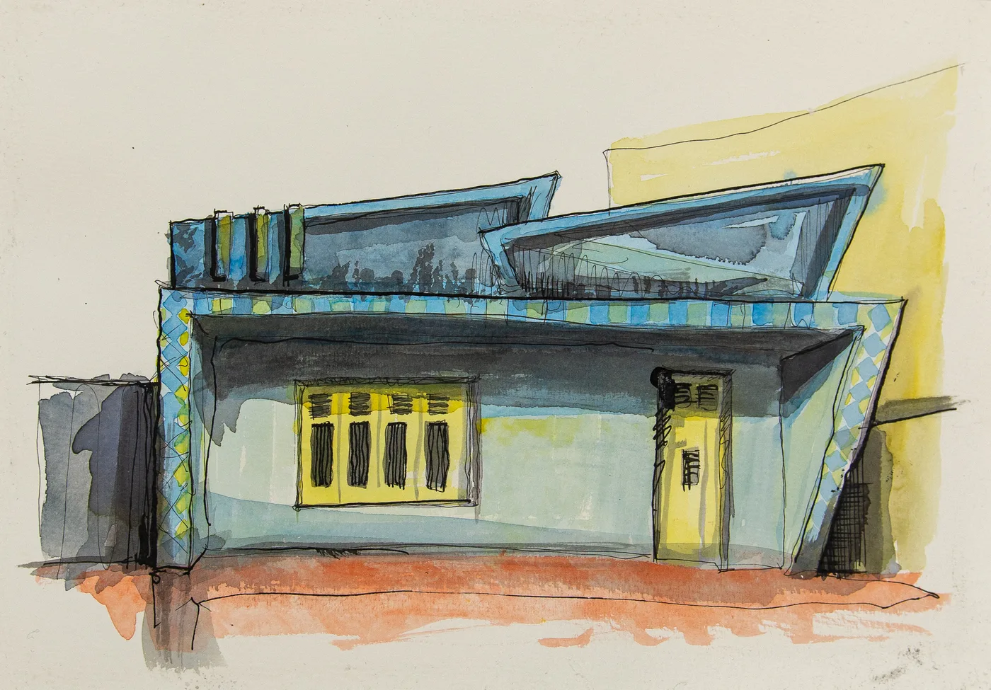 Aquarela sobre papel — Rodrigo Lauria