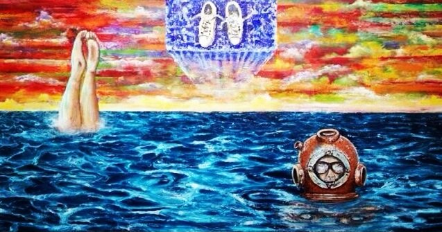 Fascínio tenho eu por tesouros submersos - O escafandrista de sonhos - Jorge Eiró