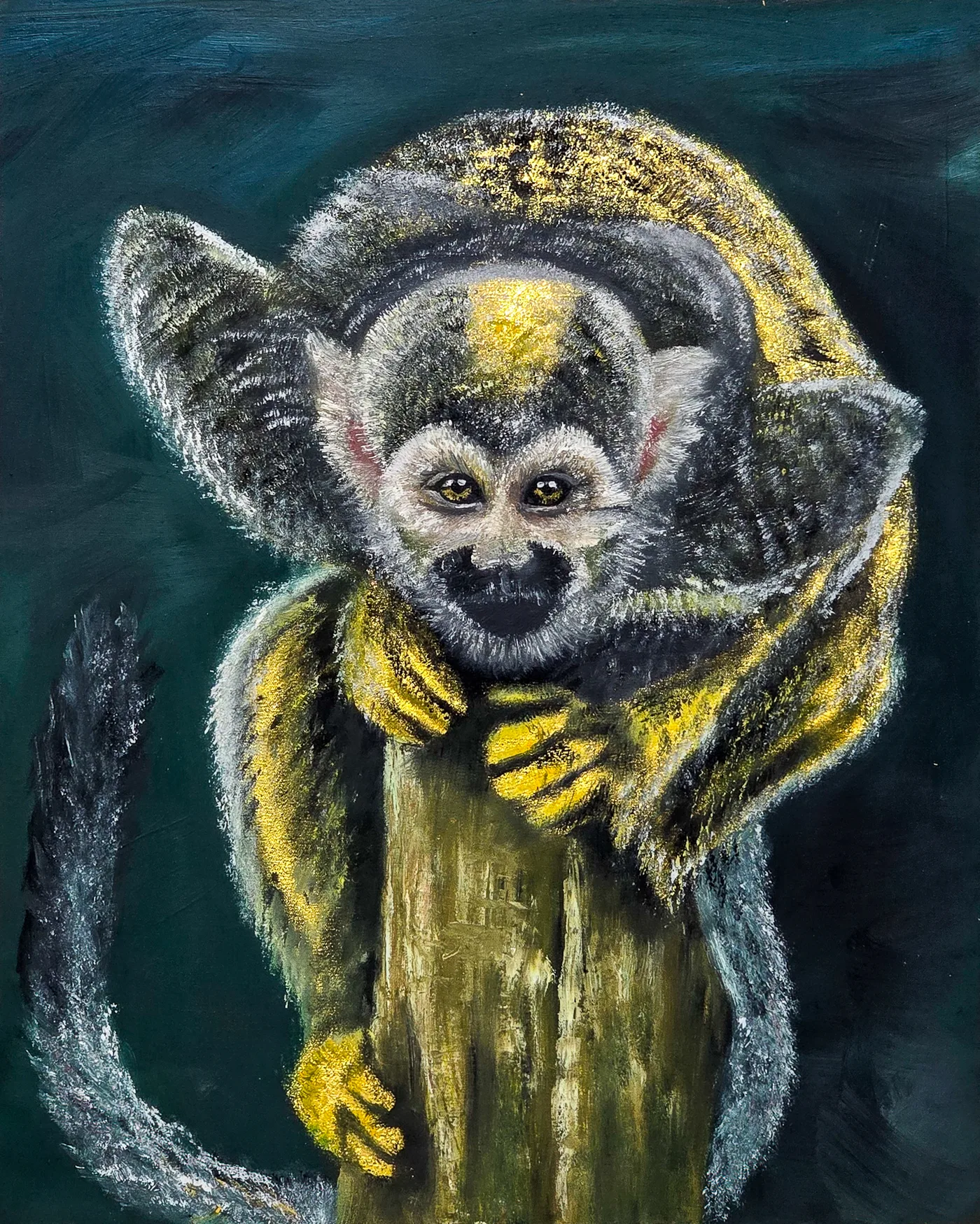 Macaco-de-cheiro — Yohana Magno